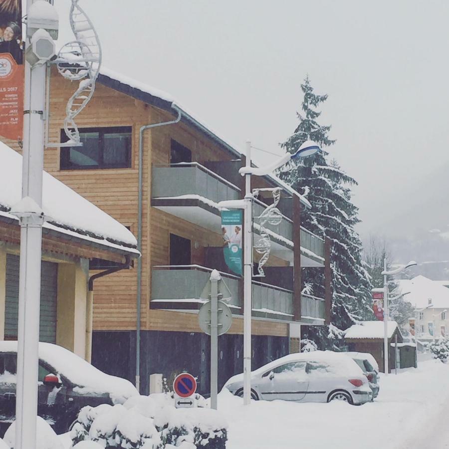 La Niche Apartment Brides-les-Bains Bagian luar foto