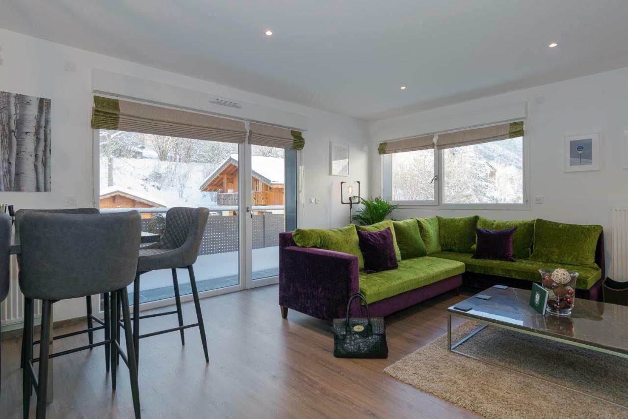 La Niche Apartment Brides-les-Bains Bagian luar foto